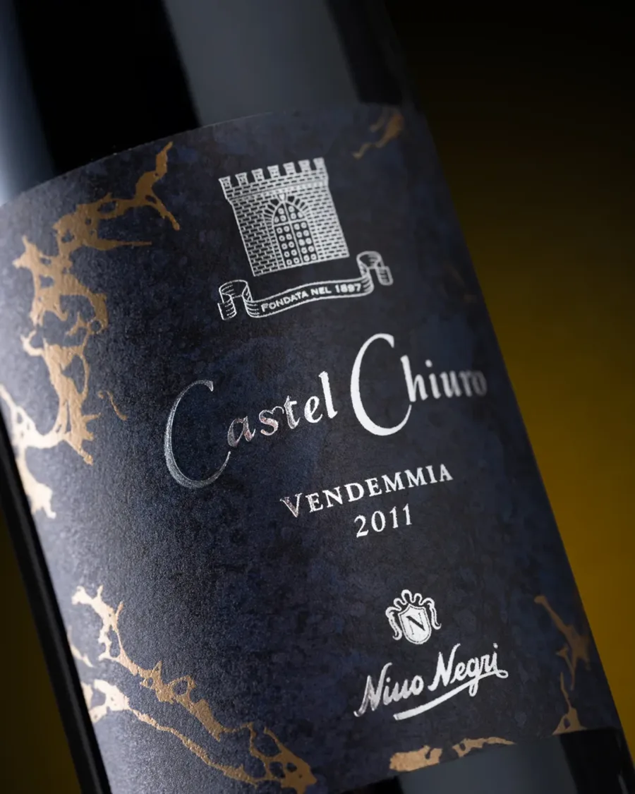 Nino Negri Castel Chiuro label