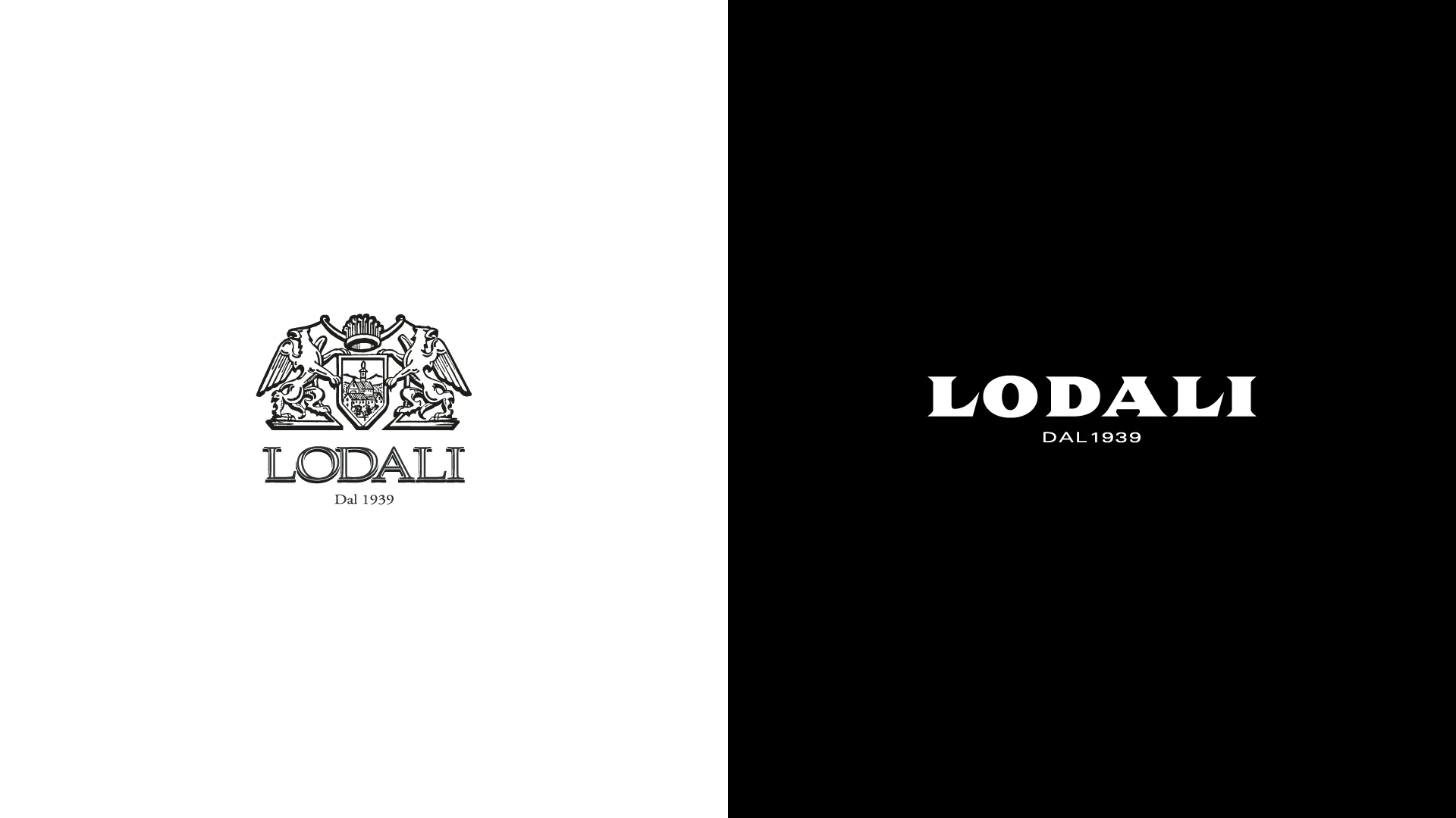 Lodali logo prima e dopo