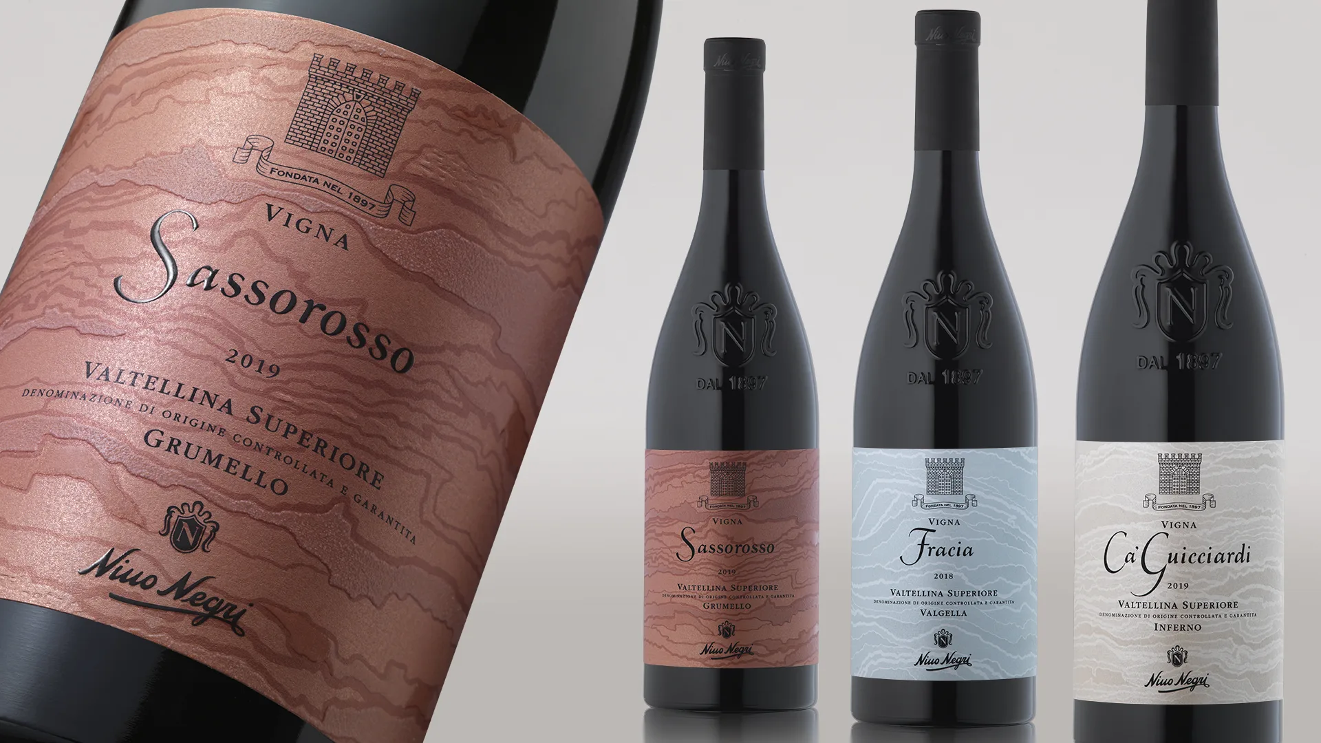 nino negri packaging vinicolo vigne di montagna