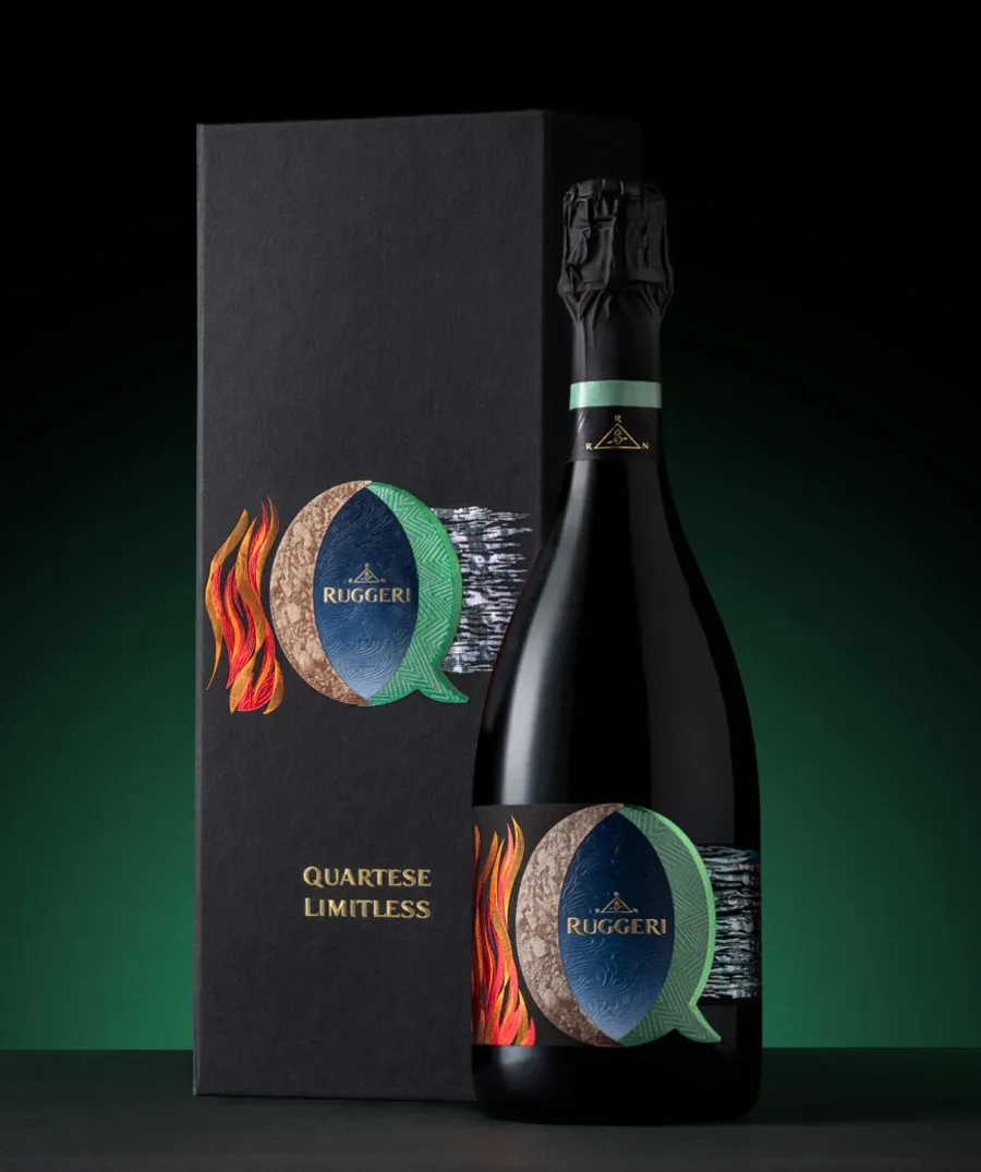 Design del prosecco Quartese Limitless