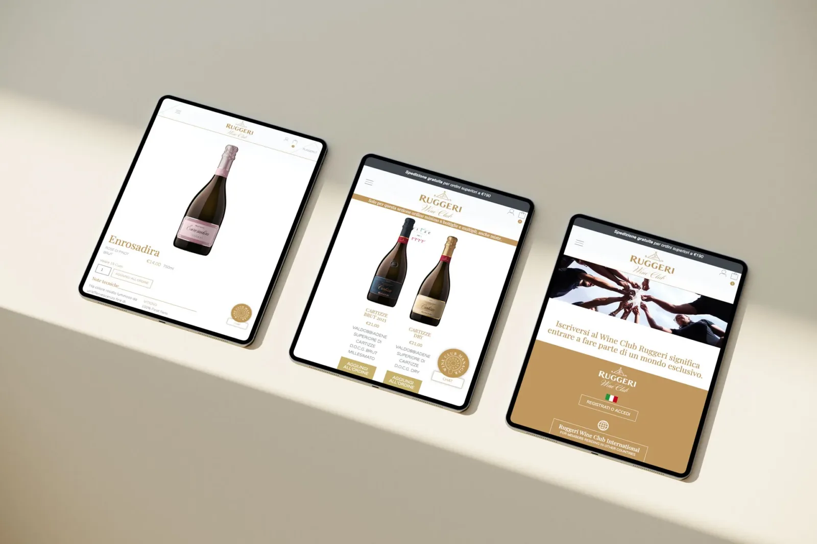 Screen Ruggeri Wine Club