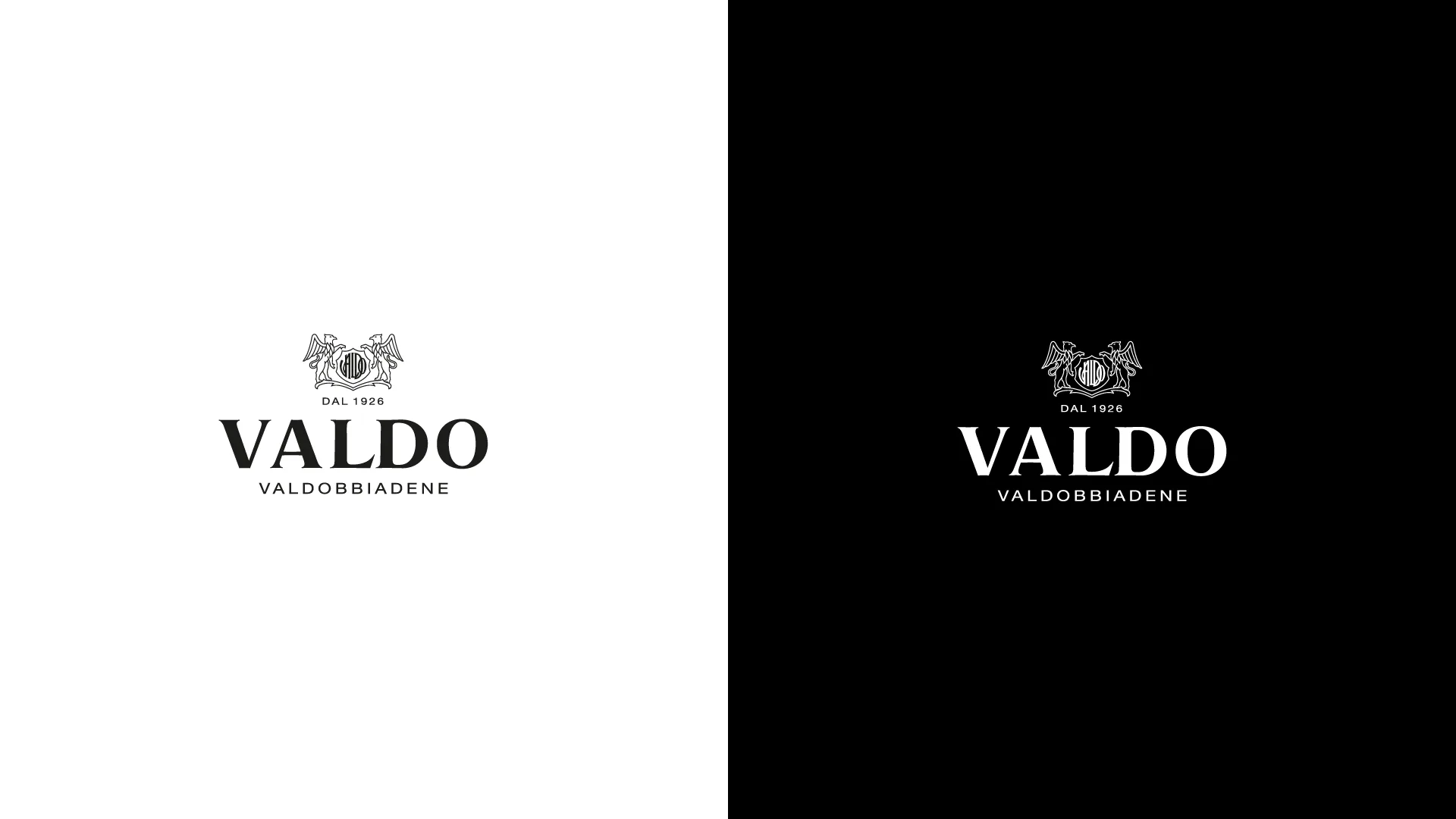 applicazione su diversi colori brand valdo