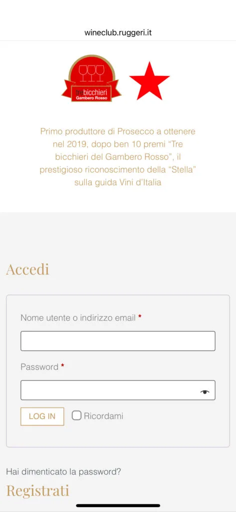Ruggeri: Il progetto