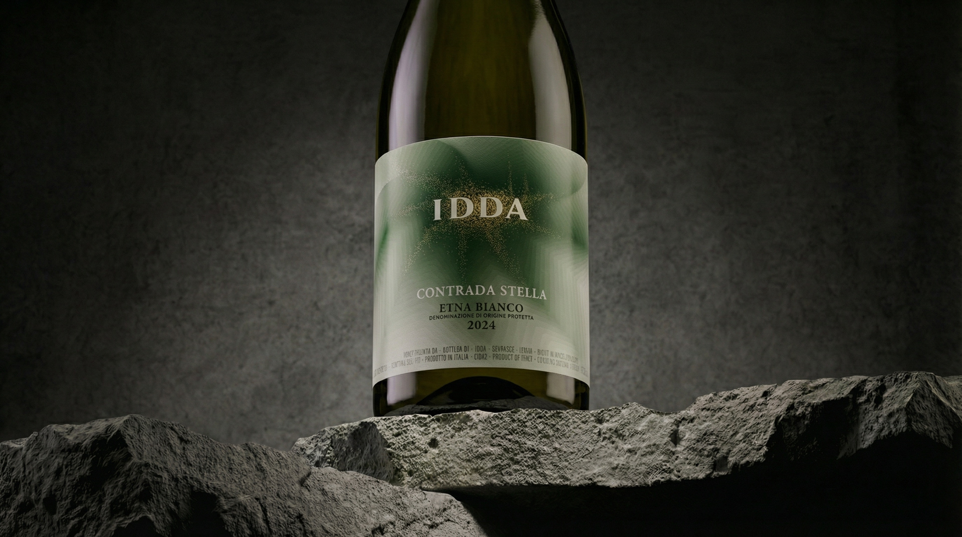 packaging design dell'etichetta di IDDA di Gaja